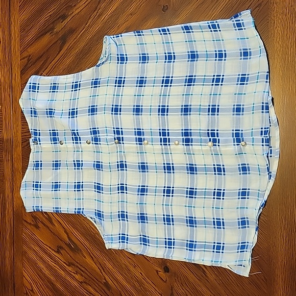 Alice Blue | Robinsen Button Back Blouse - Picture 2 of 8